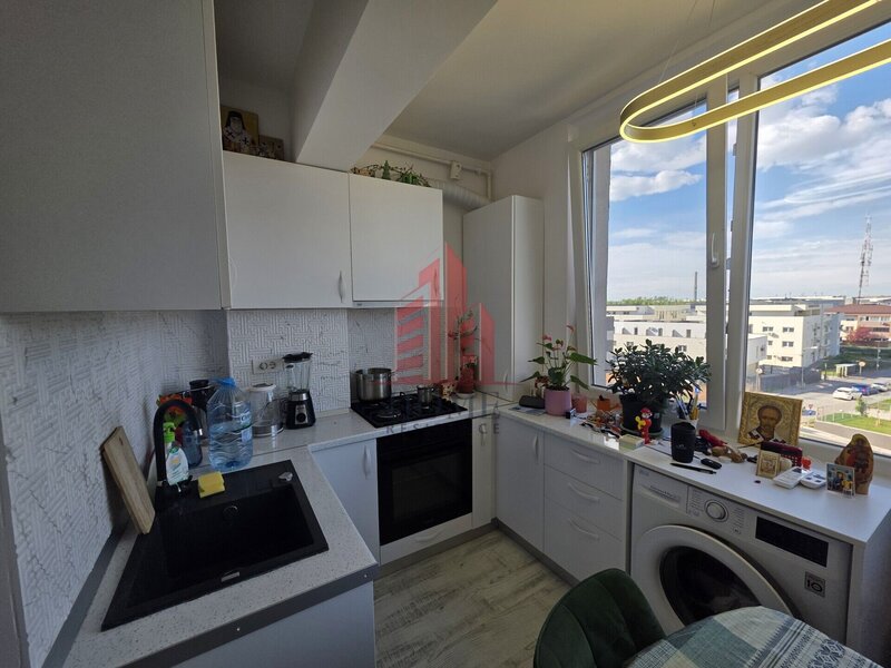Pallady, parcul Teilor, 2 camere, mobilat/utilat, A/C, centrala.
