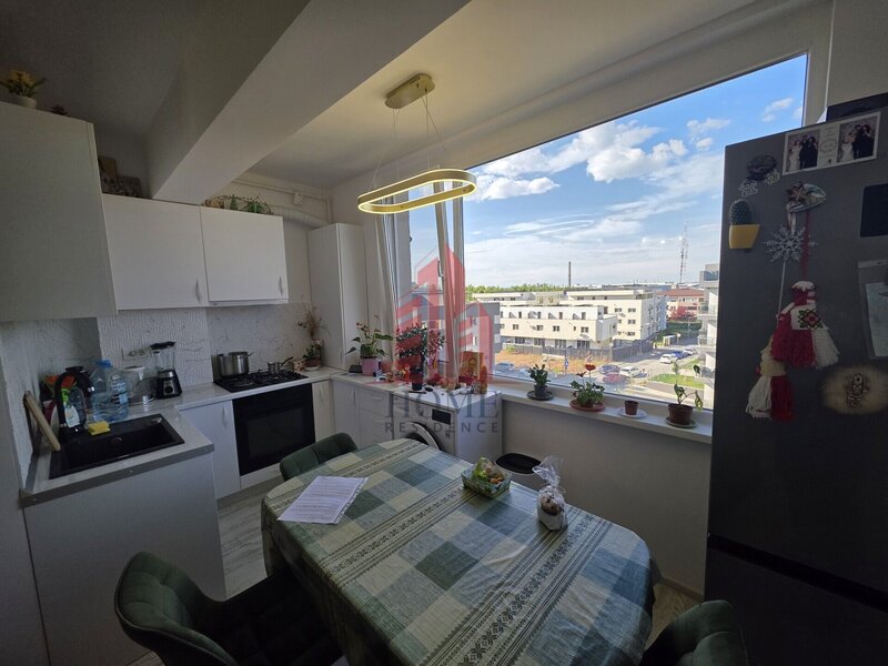 Pallady, parcul Teilor, 2 camere, mobilat/utilat, A/C, centrala.